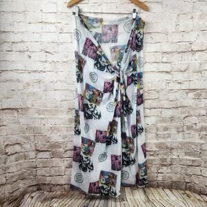 Swiminista x James Peter Henry Superb Long Sarong Art Toss One Size NWT